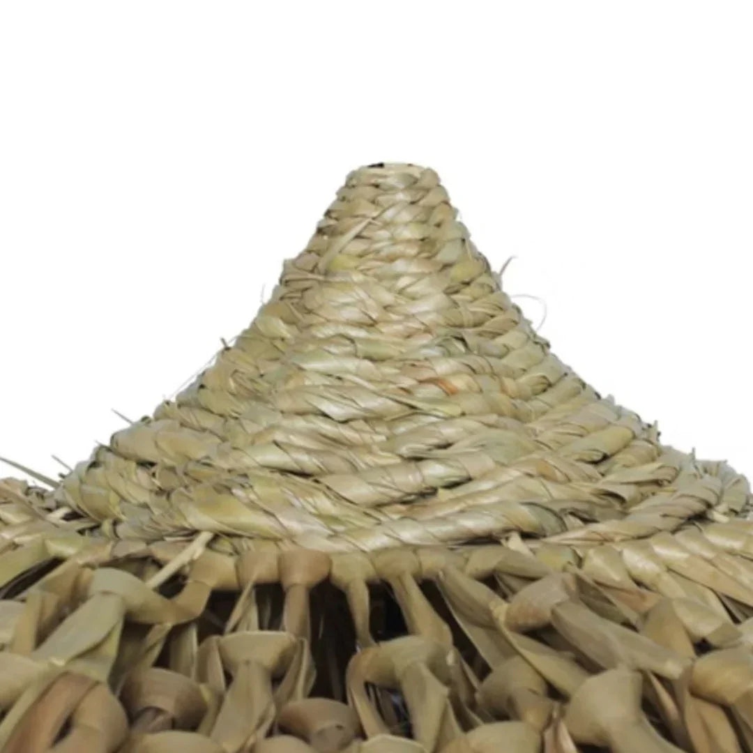 Tropical Vibes Seagrass Chandelier