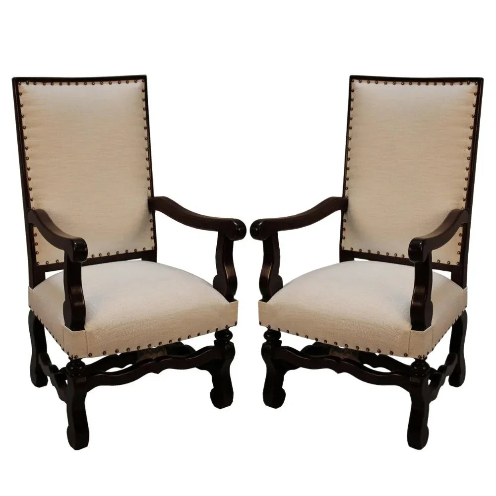 Seville Upholstered Dining Armchair