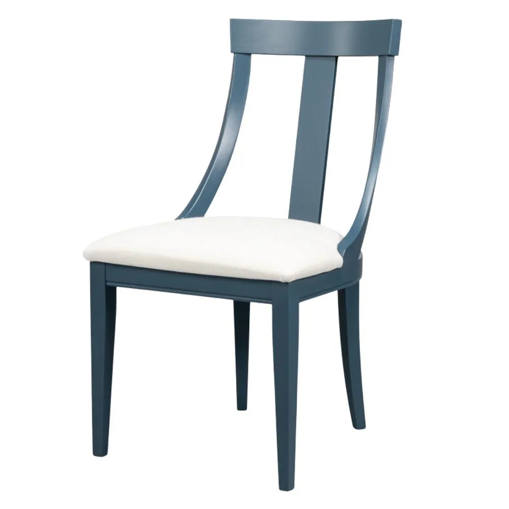 Slate Blue Slope Dining Chairs - Set of 2