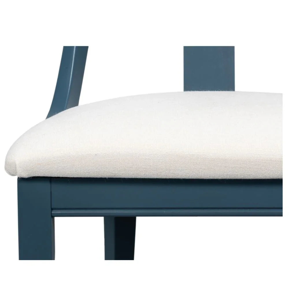 Slate Blue Slope Dining Chairs - Set of 2