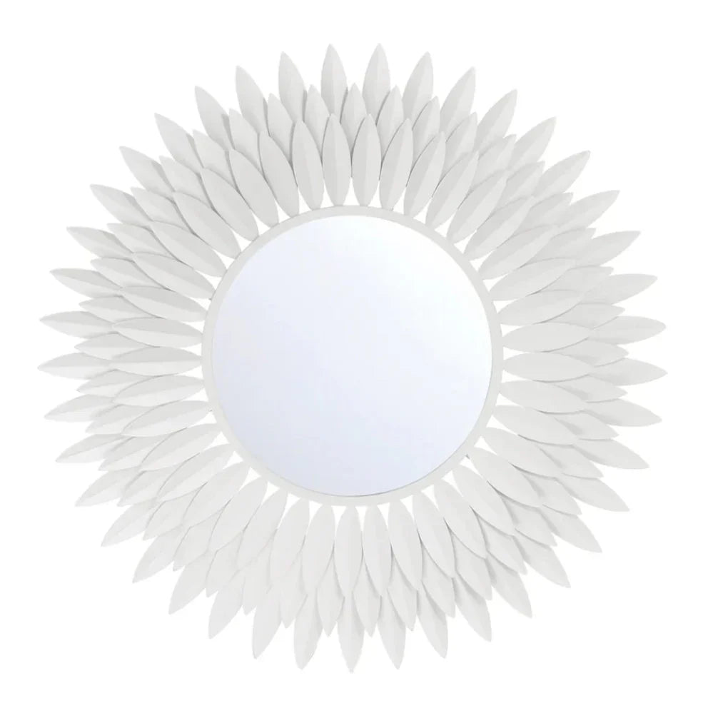 Sunburst Leaf Mirror