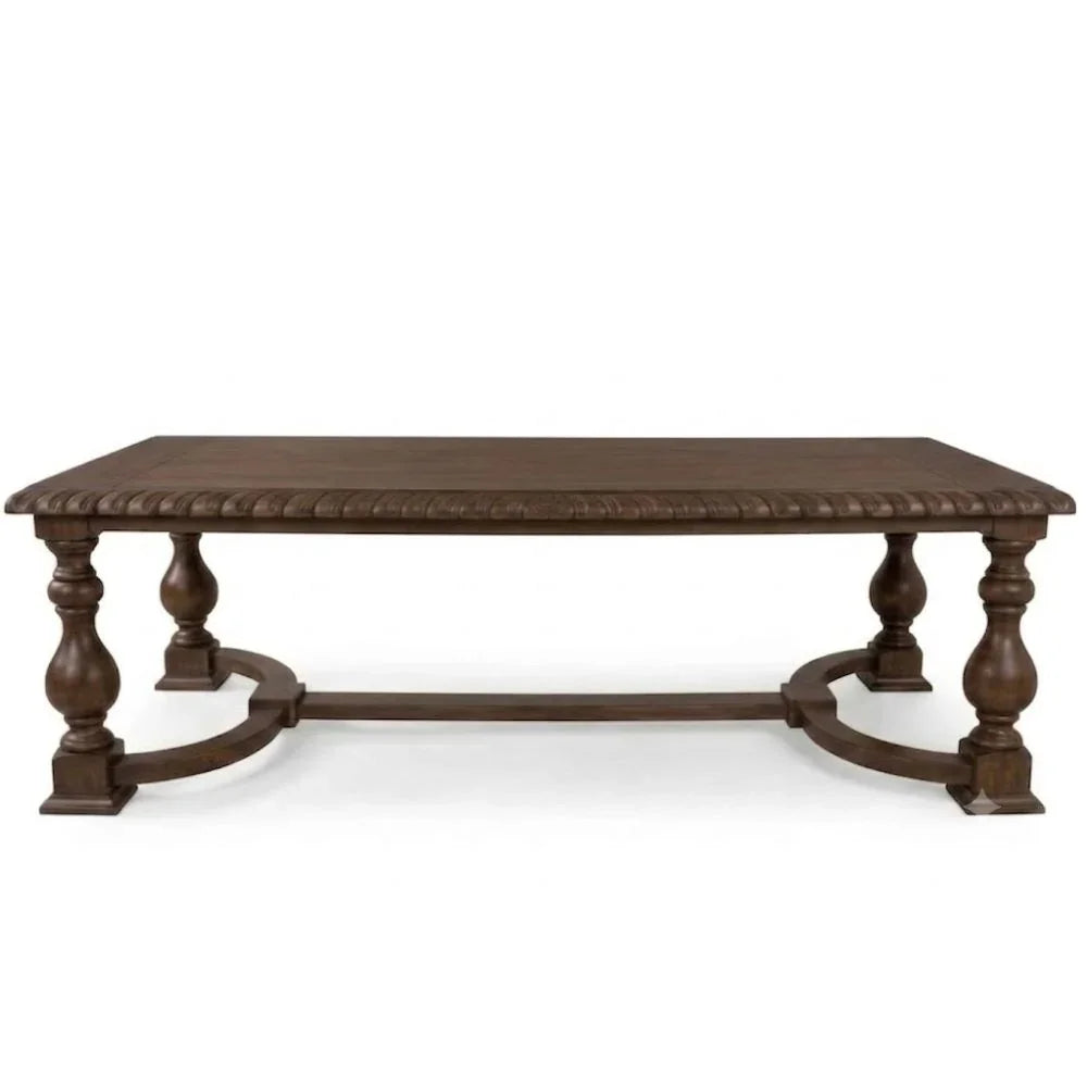 Regal Wood Stained Dining Table