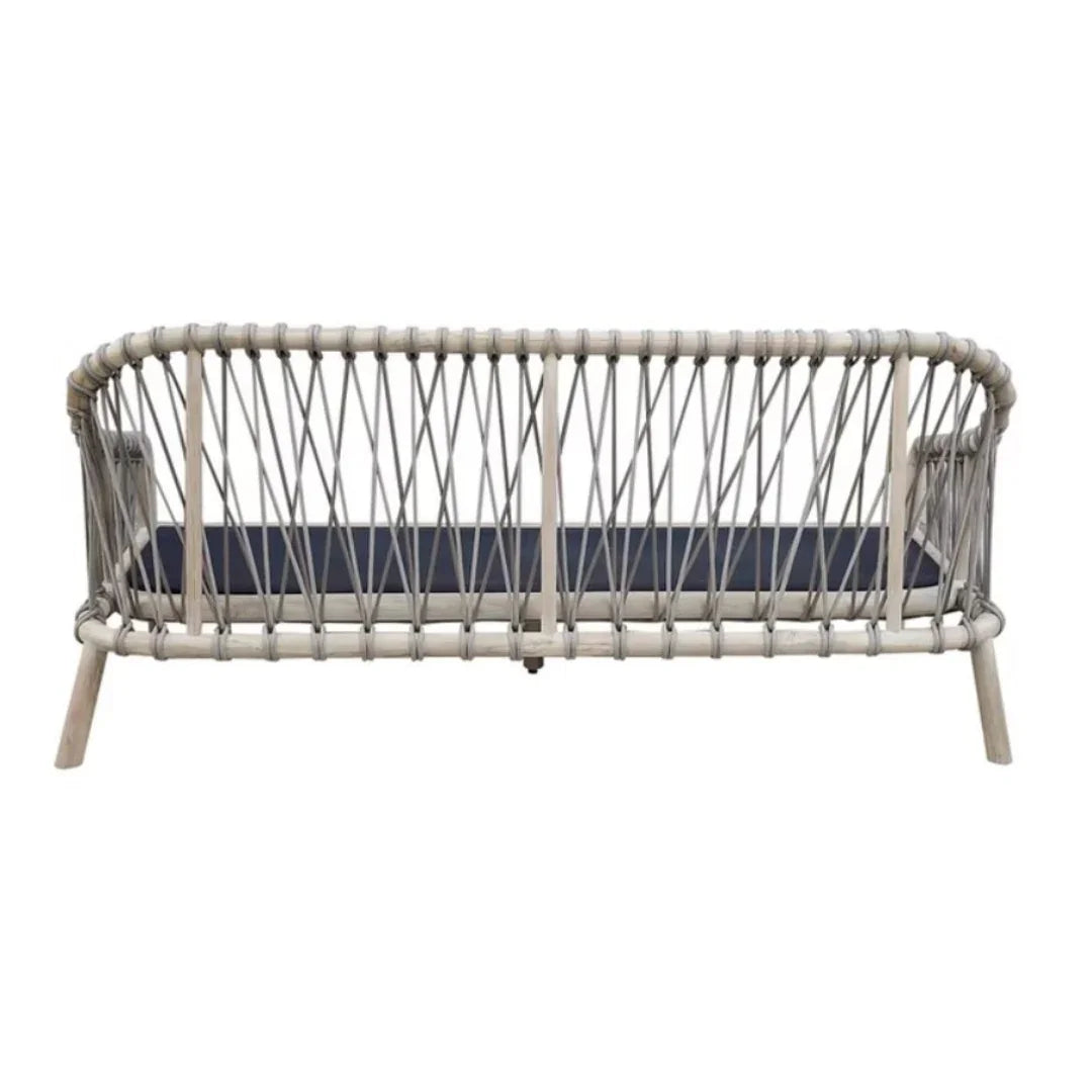 Malibu Teak Rope Outdoor Sofa