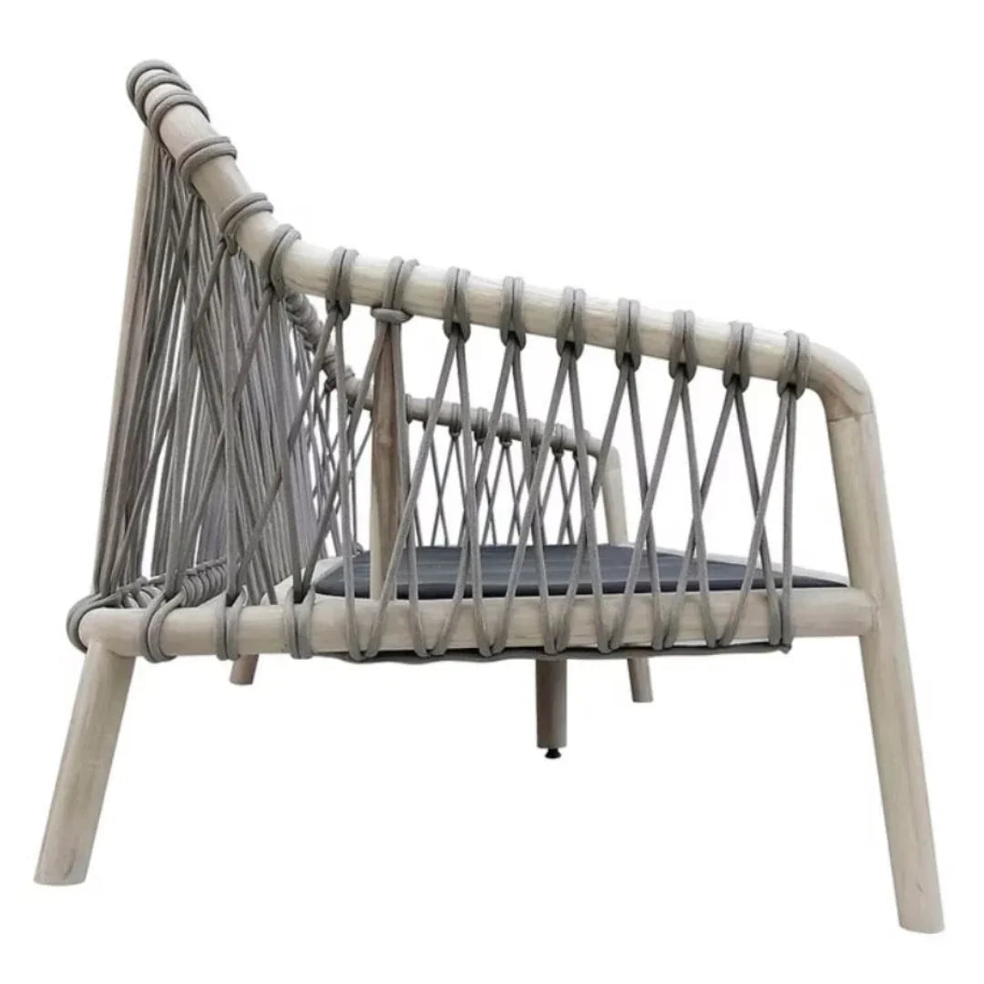 Malibu Teak Rope Outdoor Sofa