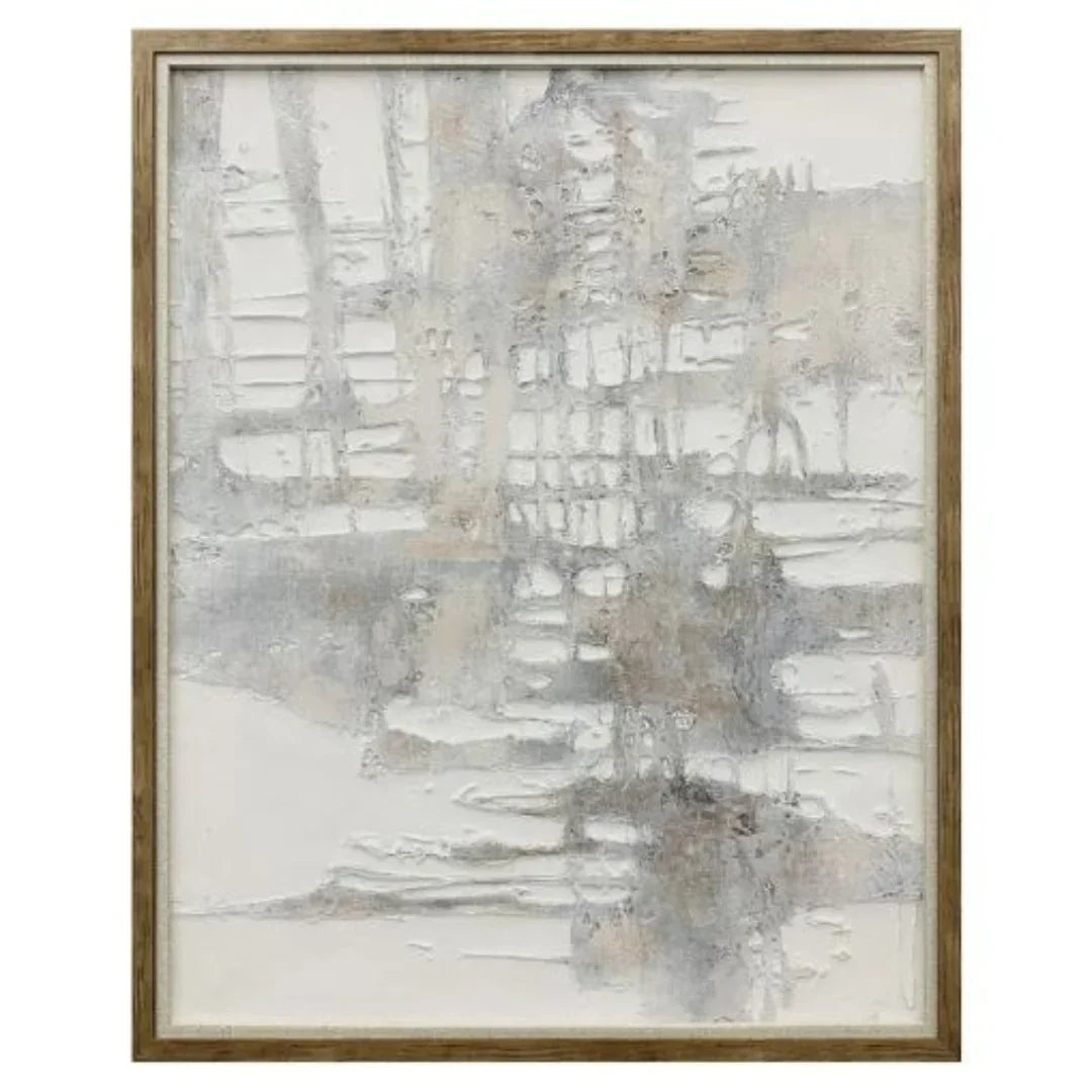 Textured Whisper Abstract Wall Art