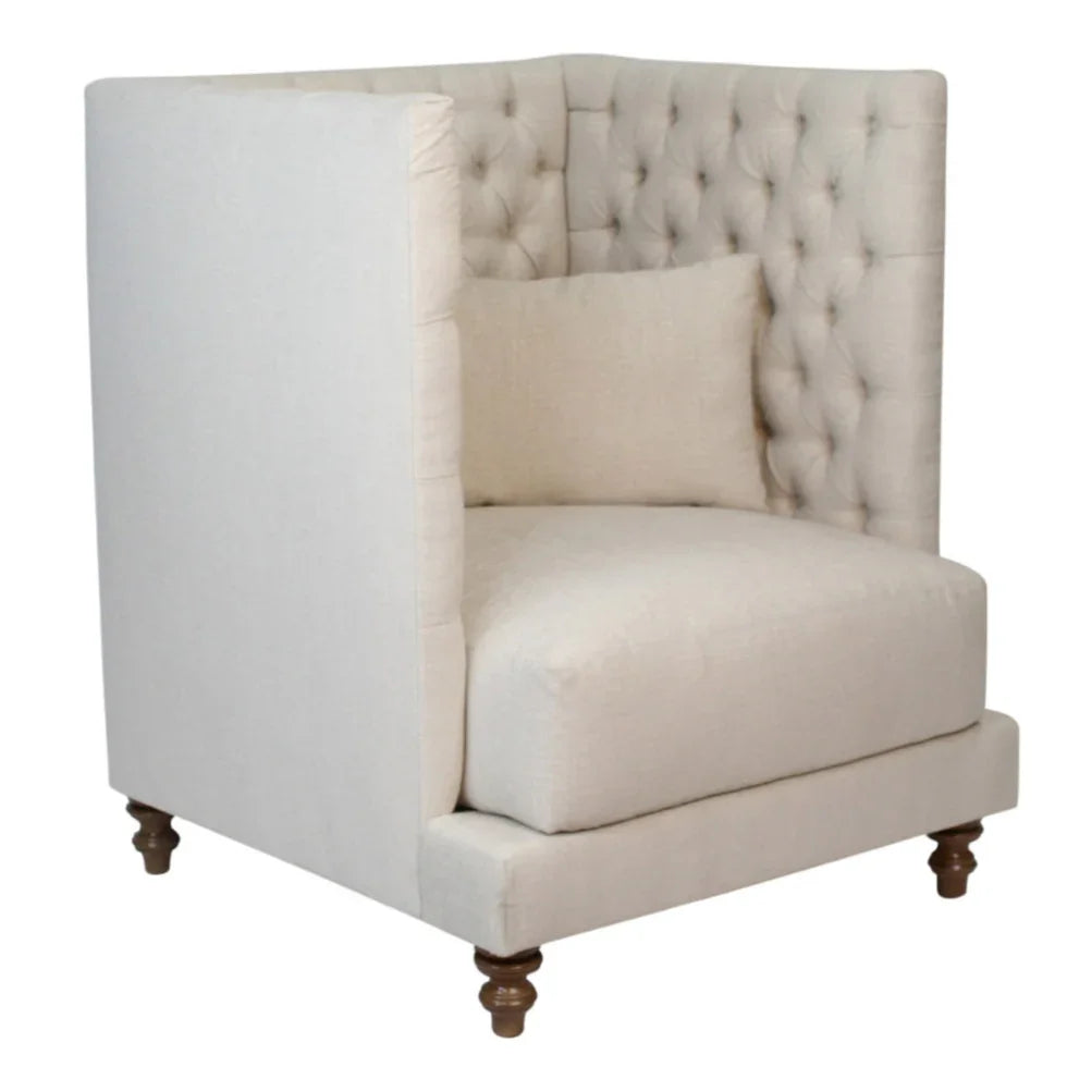 Kingston Tufted Square Back Armchair