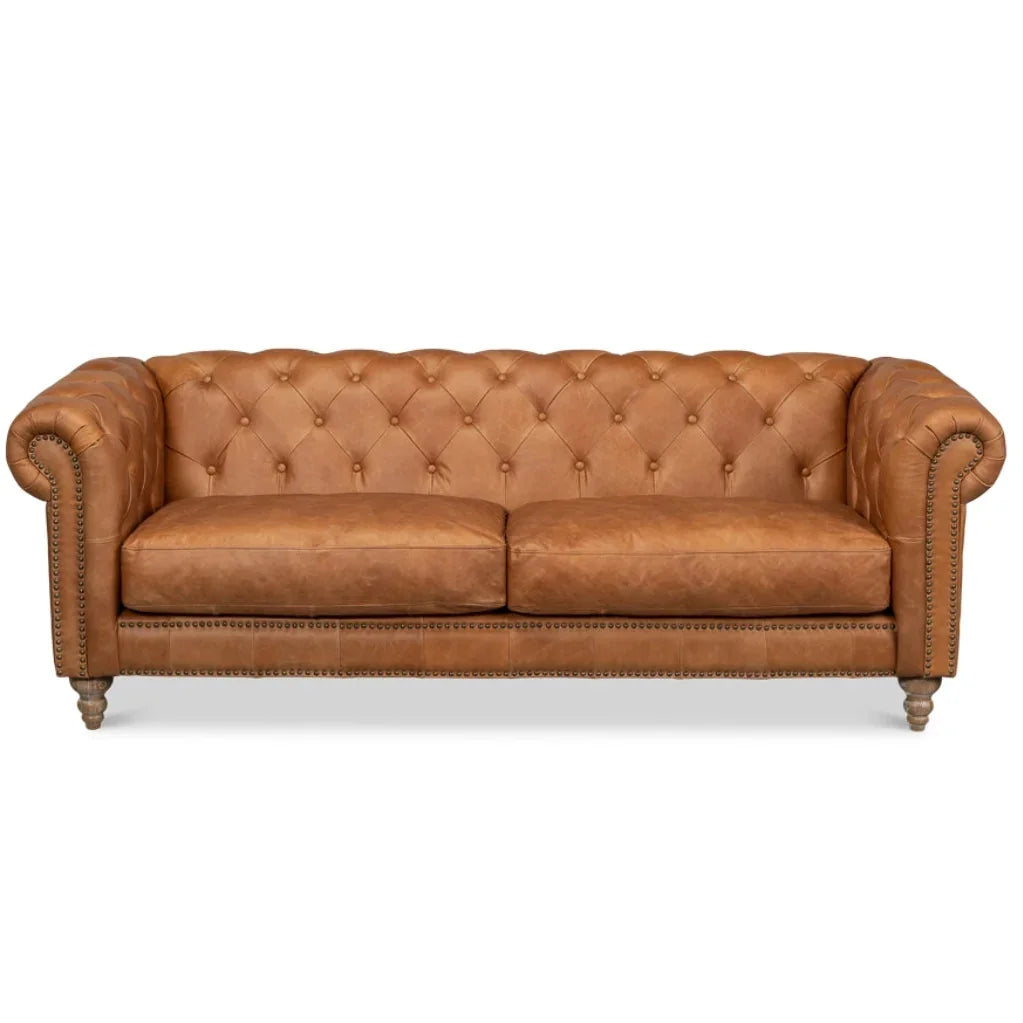 Top Grain Leather Classic Sofa