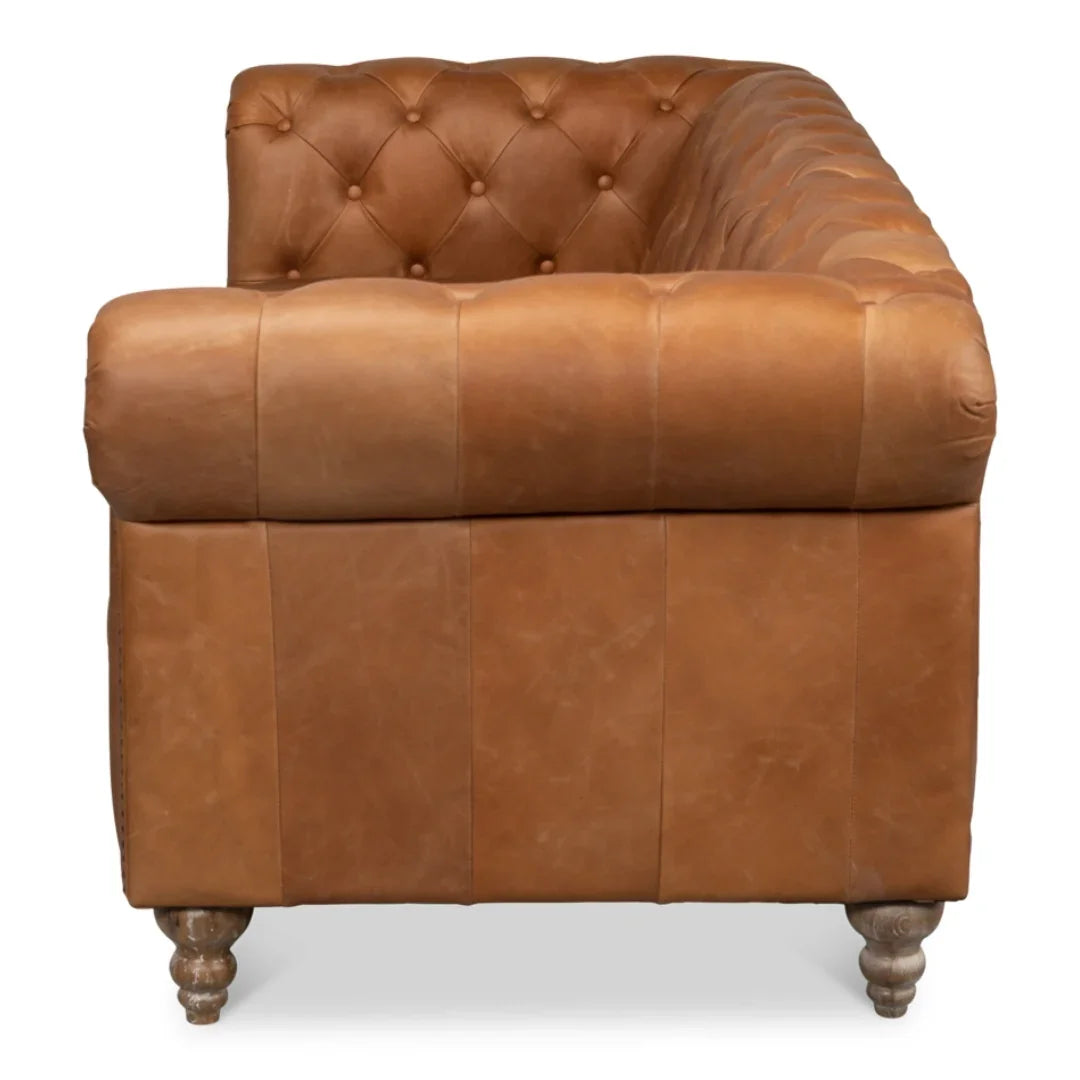 Top Grain Leather Classic Sofa