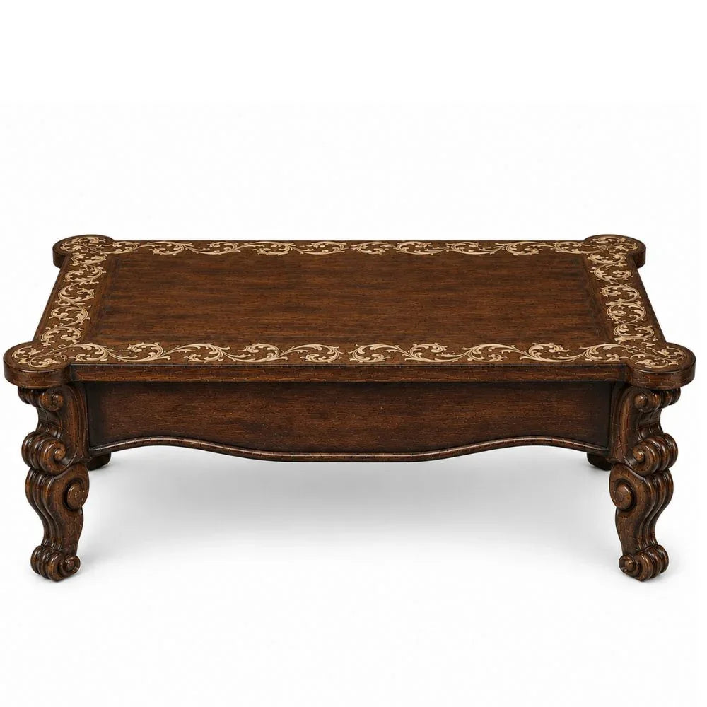 Toulouse Stained French Country Coffee Table
