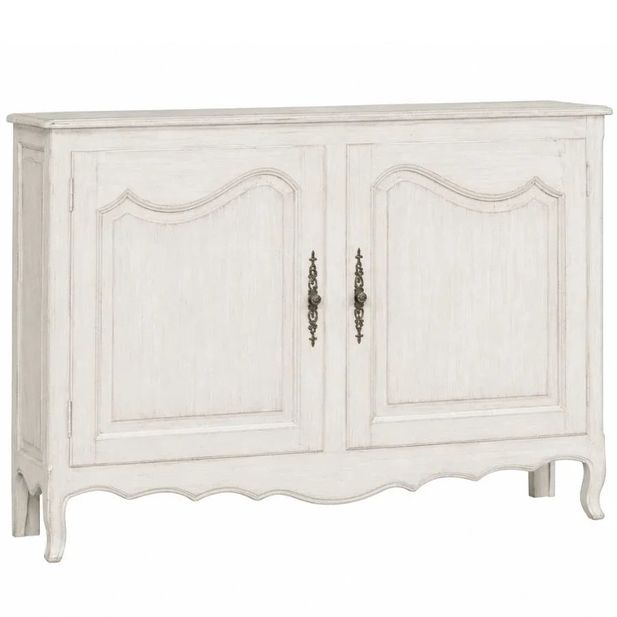White Traditional French Country Sideboard