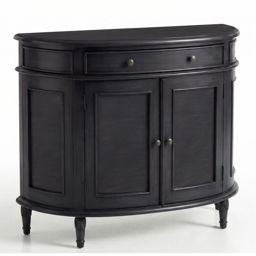 White Tuscan Demilune Sideboard