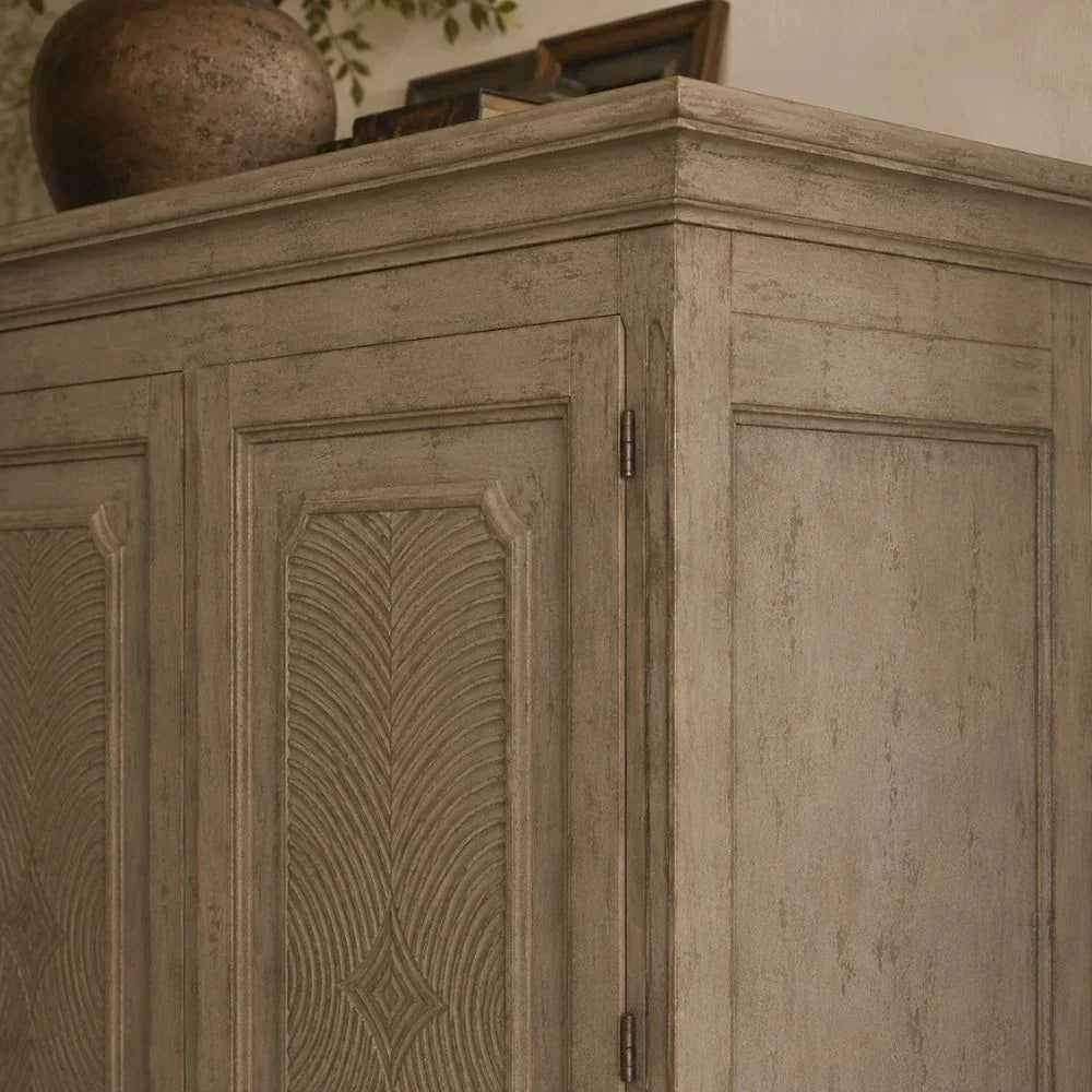 Tuscan Luxe Star Panel Armoire