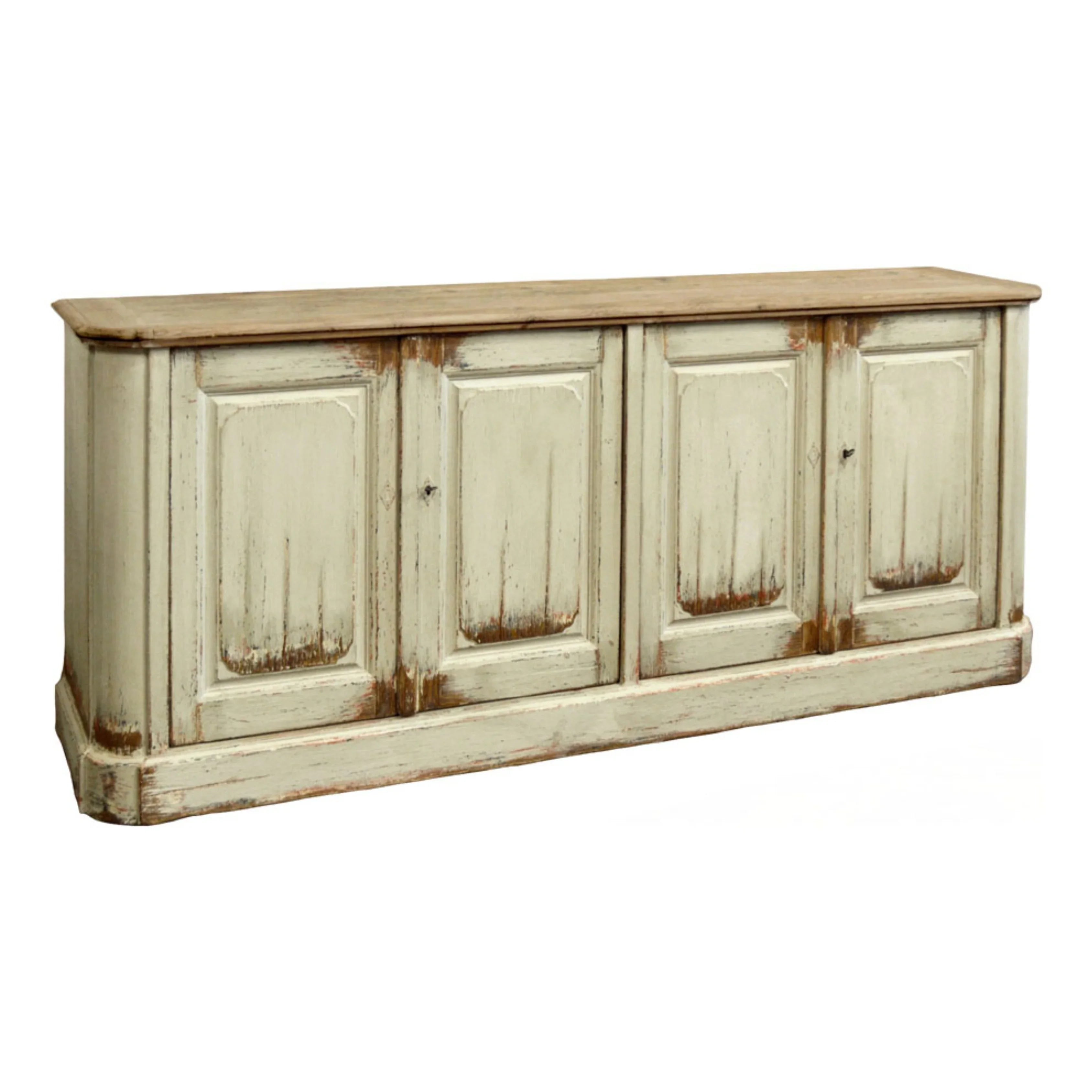 Rustic Cream French Country Sideboard
