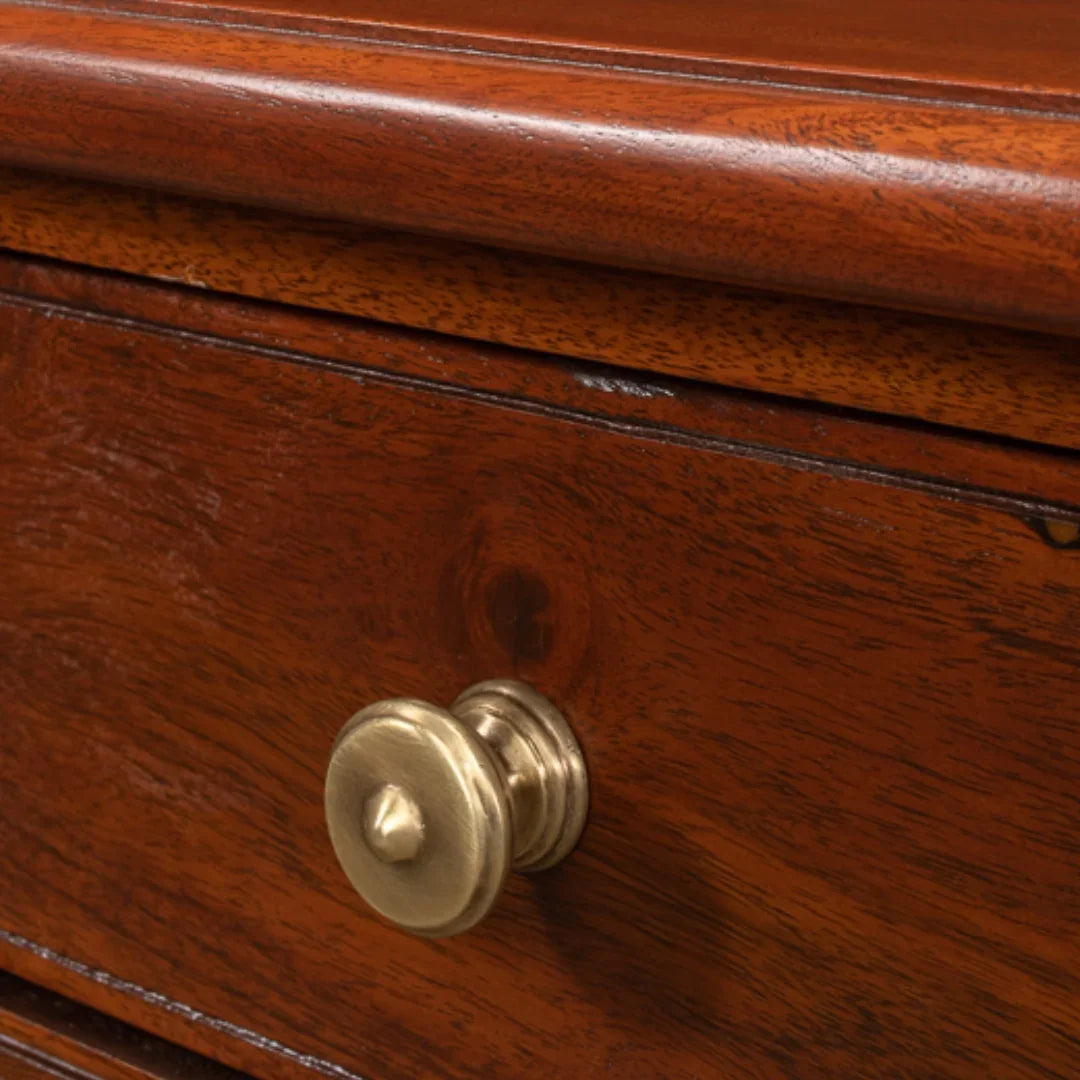 Walnut Stained French Console Table
