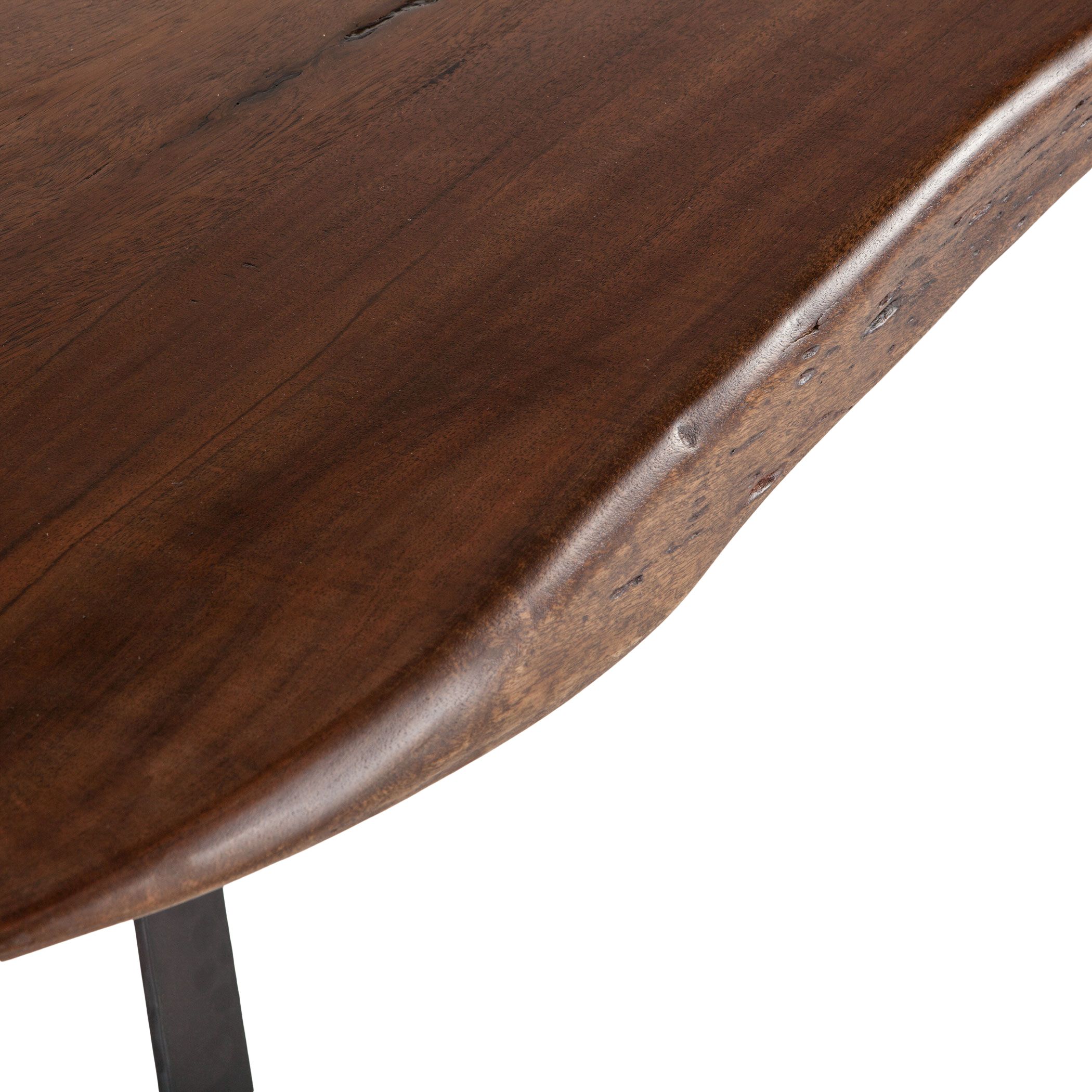 Industrial Live Edge Dining Table