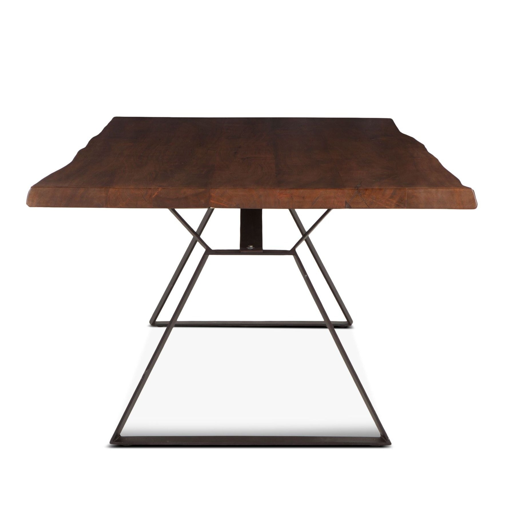Industrial Live Edge Dining Table
