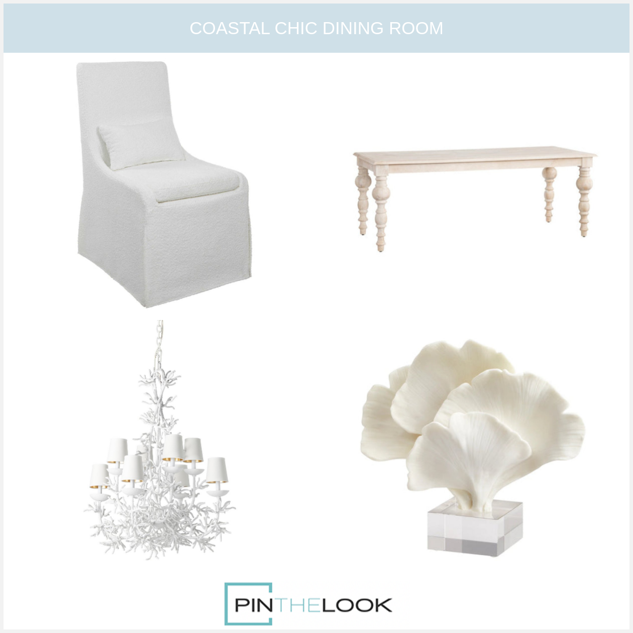 White-Washed Long Dining Table