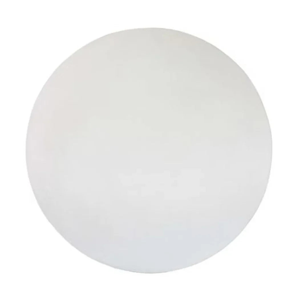 Silhouette White Concrete Outdoor Coffee Table