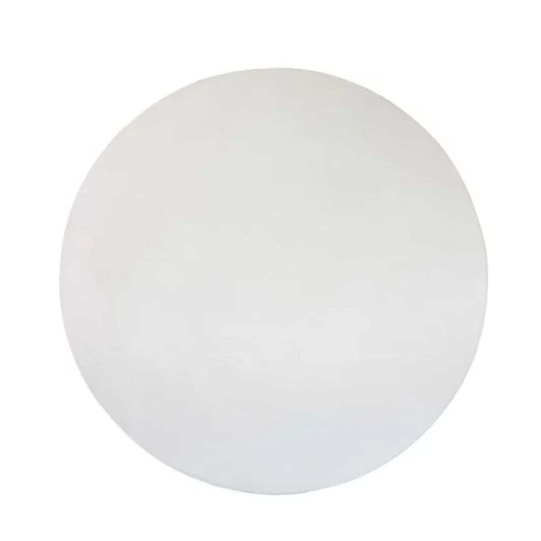 Silhouette White Outdoor Concrete Dining Table