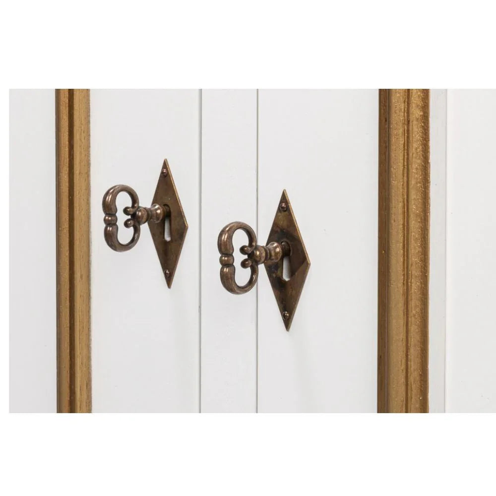 White and Gold Louis Buffet