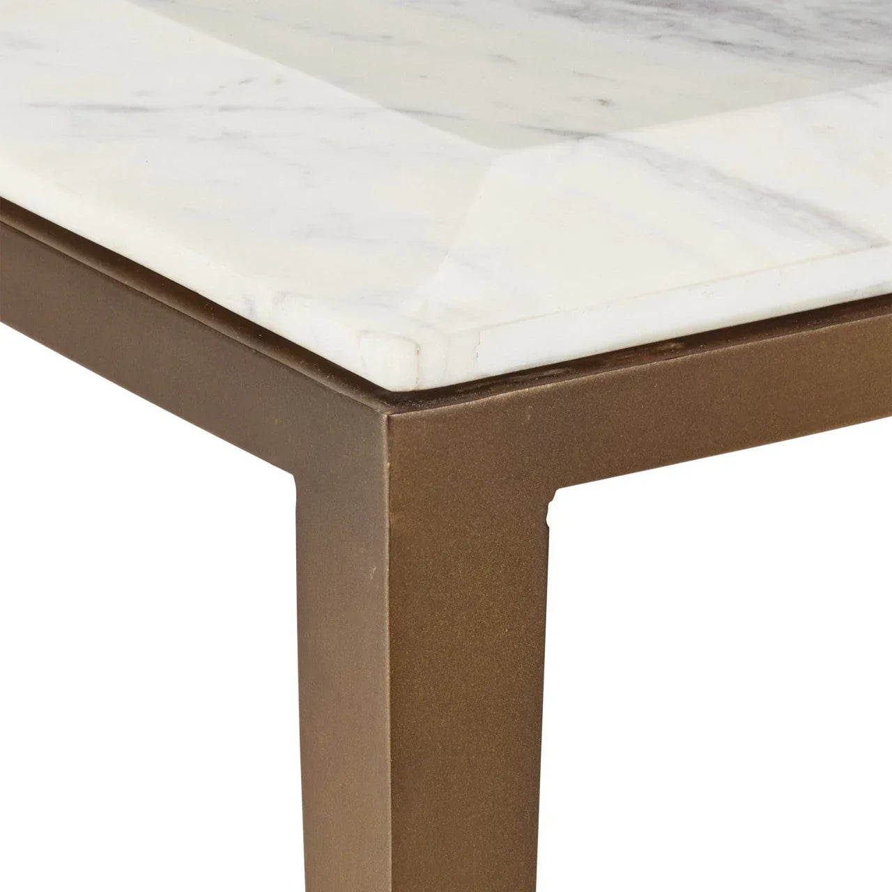 White Lilac Marble Coffee Table