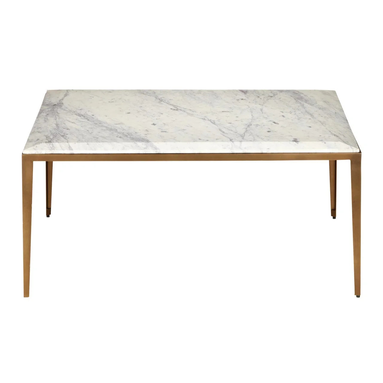White Lilac Marble Coffee Table