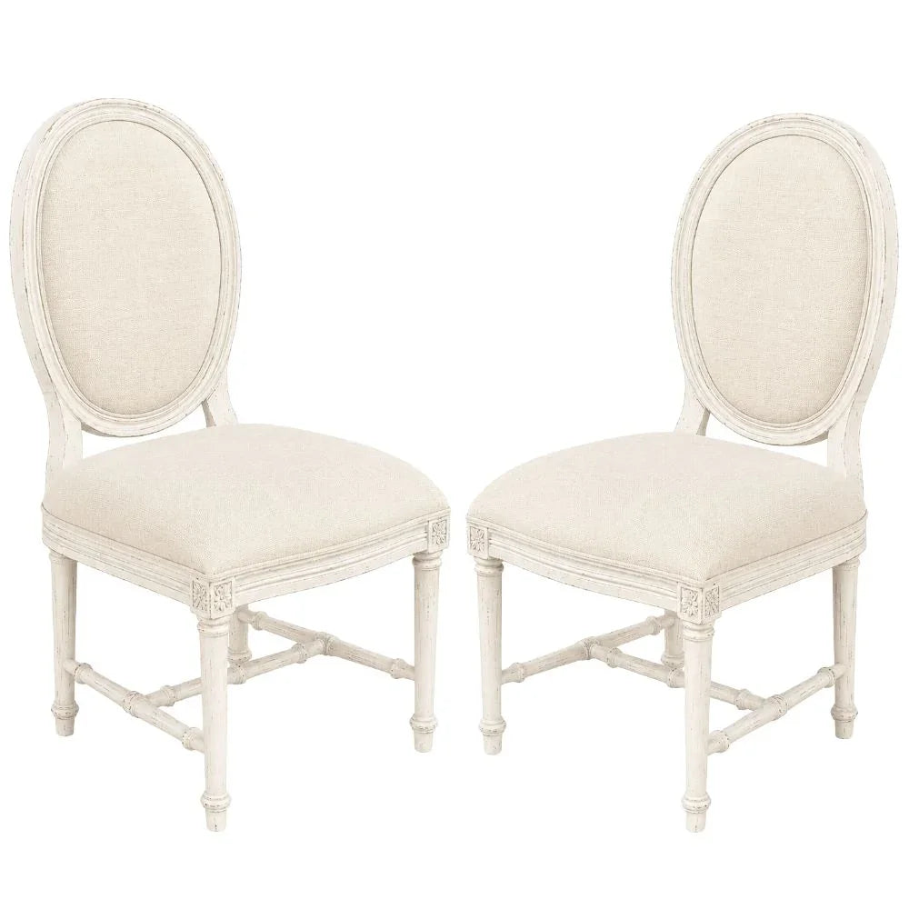 St. Germain White Louis Dining Chair