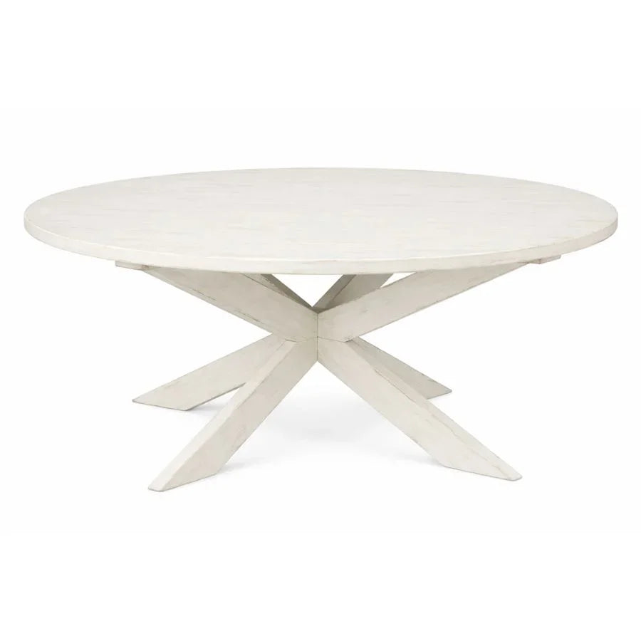 White Cottage Burst Dining Table