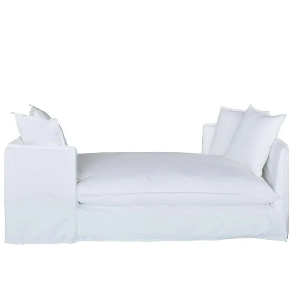 White Outdoor Slipcover Daybed