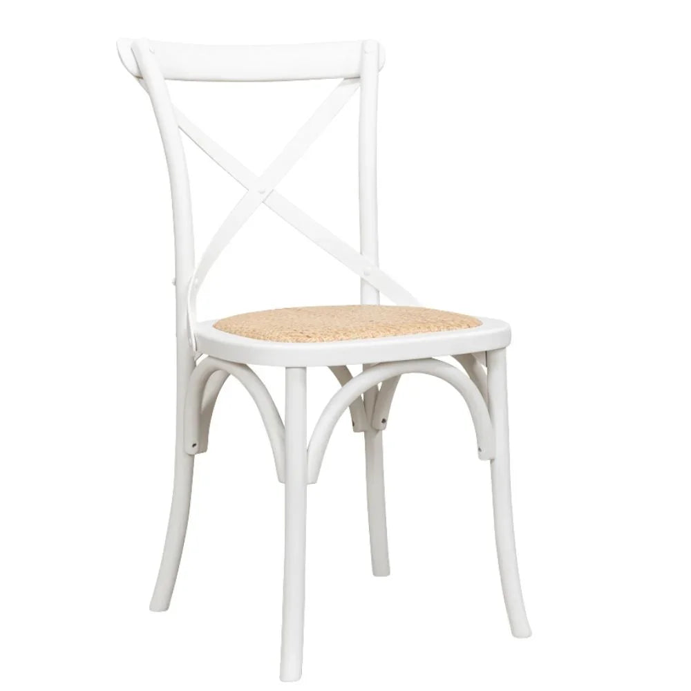 White Tuileries Bistro Dining Chairs - Set of 2