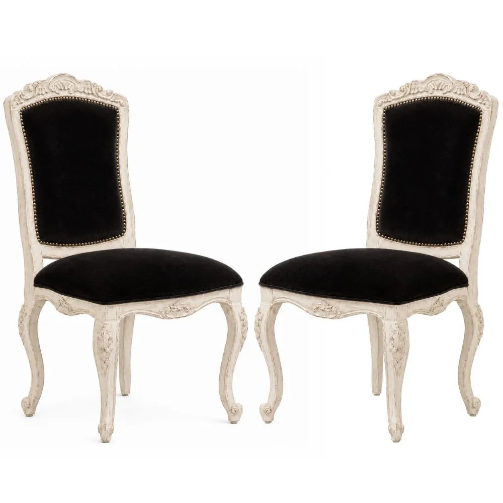 Noir et Blanc Nantes Dining Chair