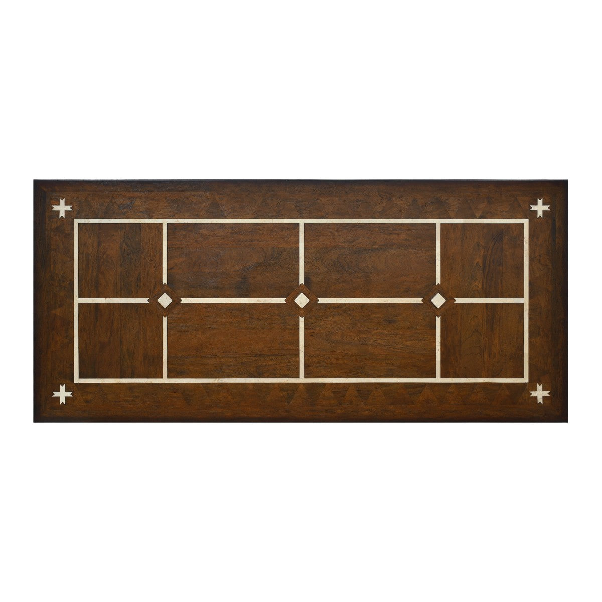 Aldwyn Wood Inlay Dining Table
