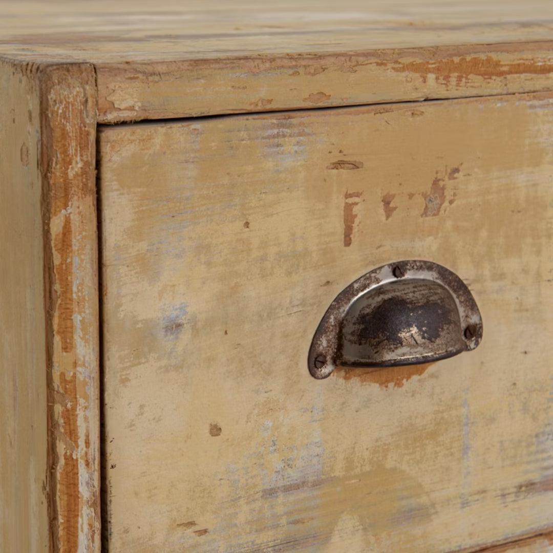 Berlin Rustic 9-Drawer Library Chest, Circa 1940