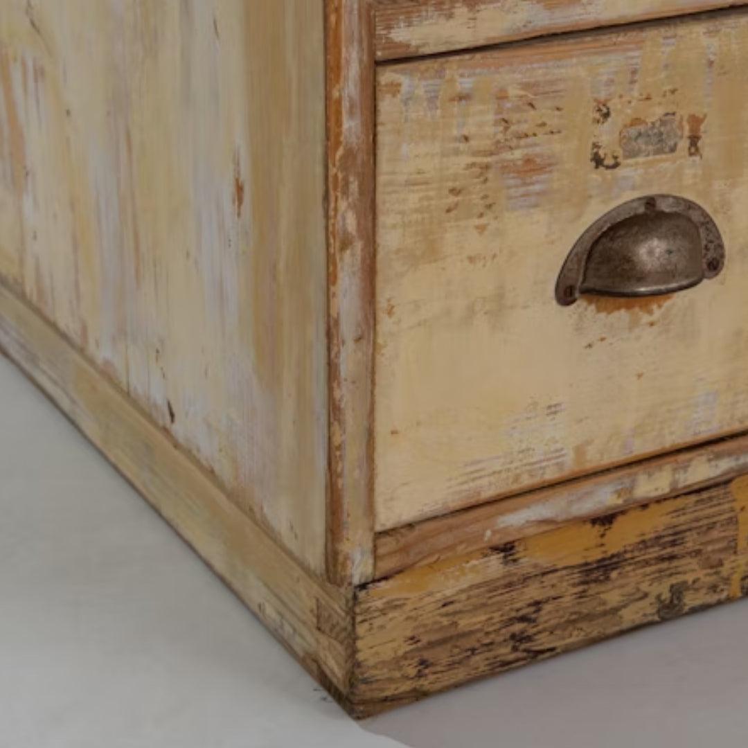 Berlin Rustic 9-Drawer Library Chest, Circa 1940