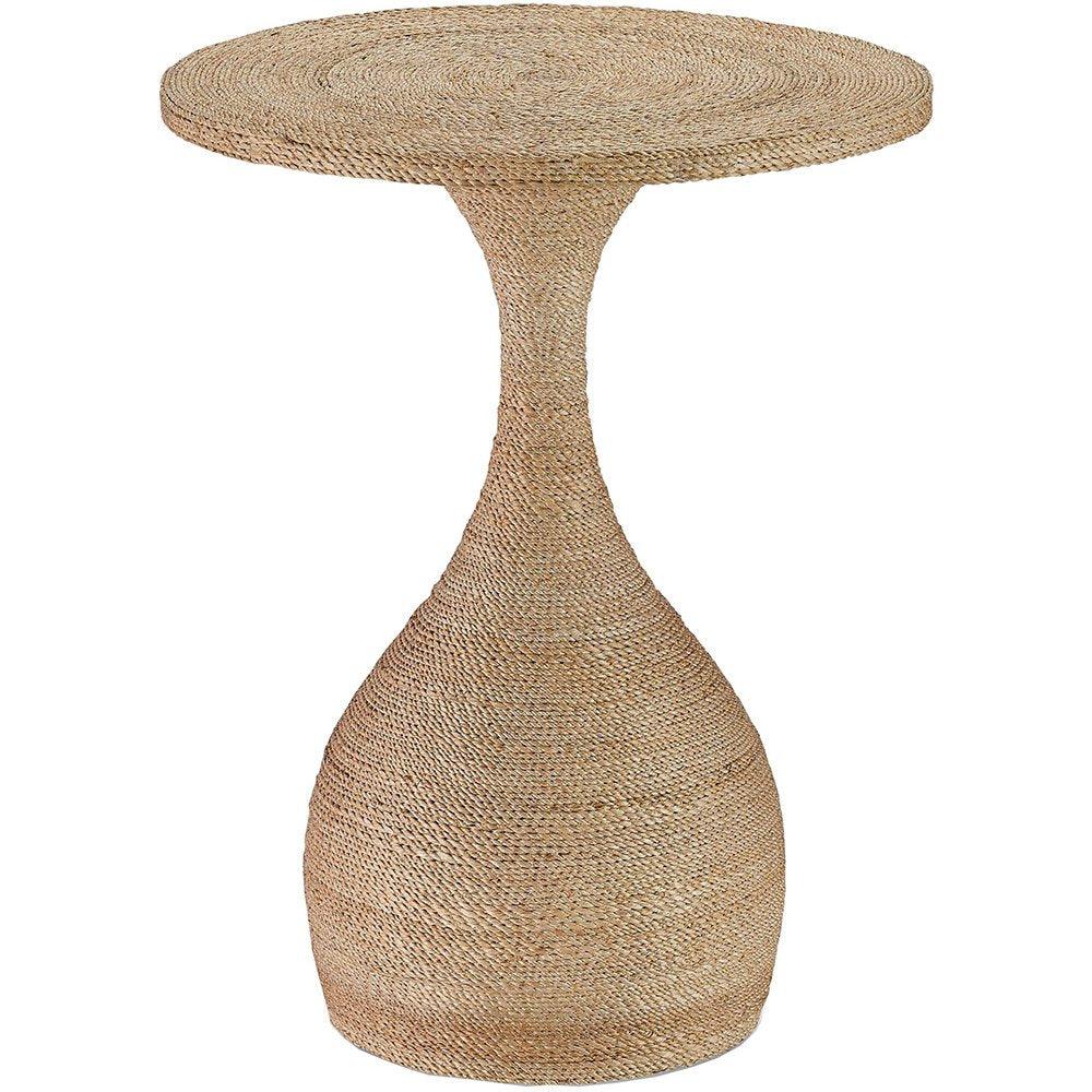 Abaca Rope Accent Table - Belle Escape