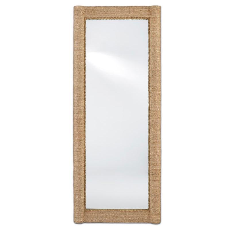 Abaca Rope Floor Mirror - Belle Escape