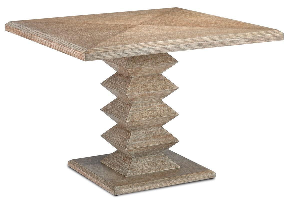 Accordion Wood Grain Dining Table - Belle Escape