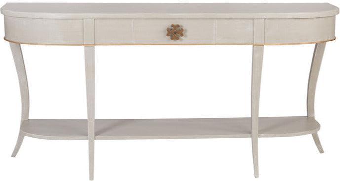 Allure Curved Demilune Console Table - Belle Escape