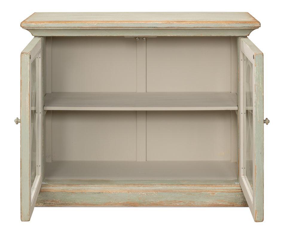 Antique Sage Farmhouse Buffet - Belle Escape