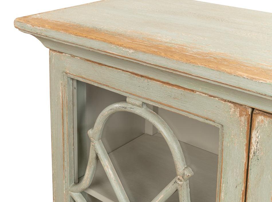 Antique Sage Farmhouse Buffet - Belle Escape