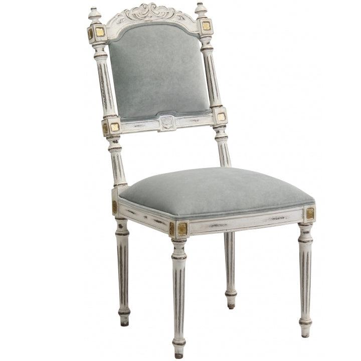 Antoinette French Carved Side Chair - Belle Escape