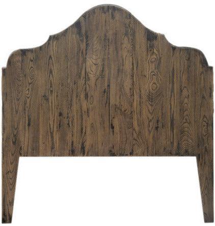 Arched Planked Hardwood Manor Headboard - Belle Escape