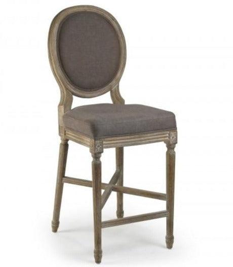 Aubergine Medallion Counter Stools - Belle Escape