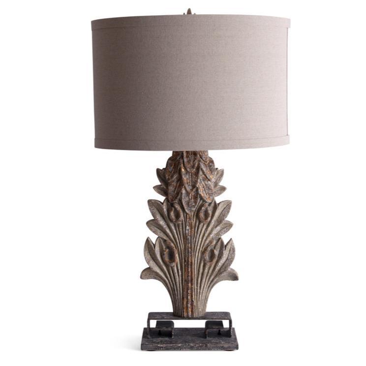 Gilt Acanthus Table Lamp