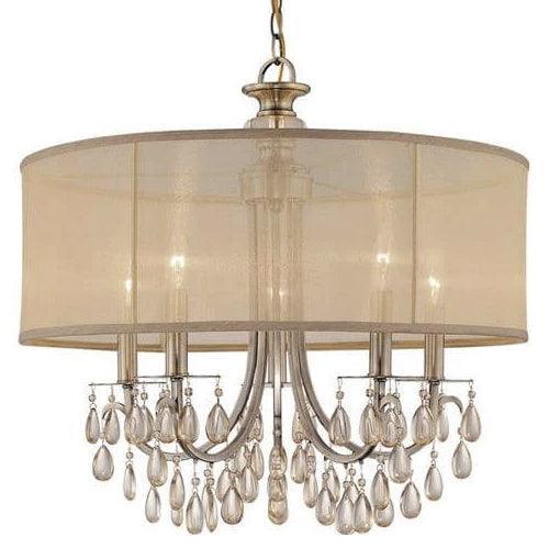 Beige En Vogue Drum Chandelier - Belle Escape