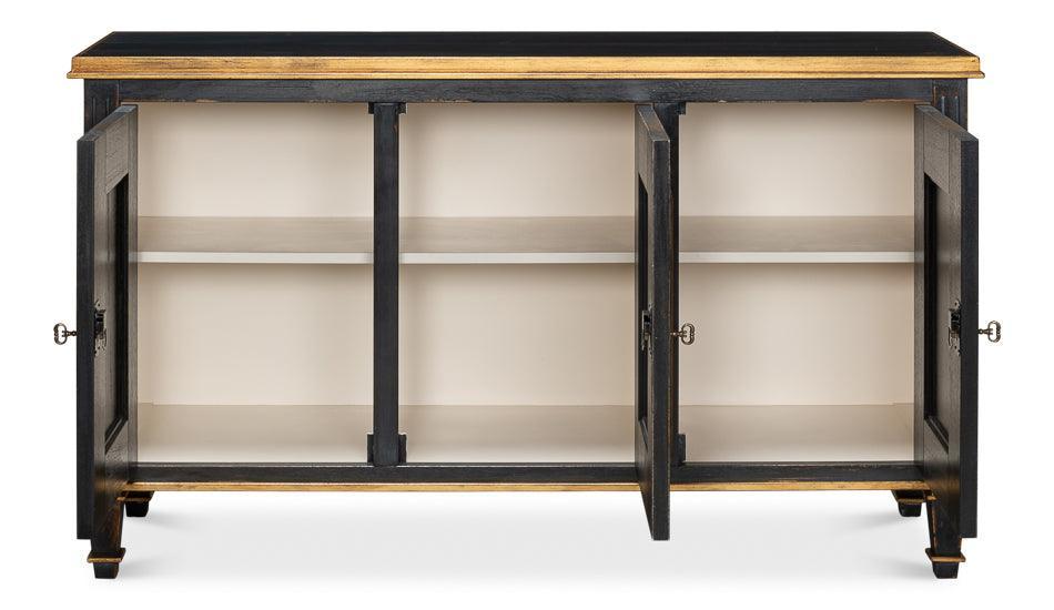 Black and Gold Louis Buffet - Belle Escape