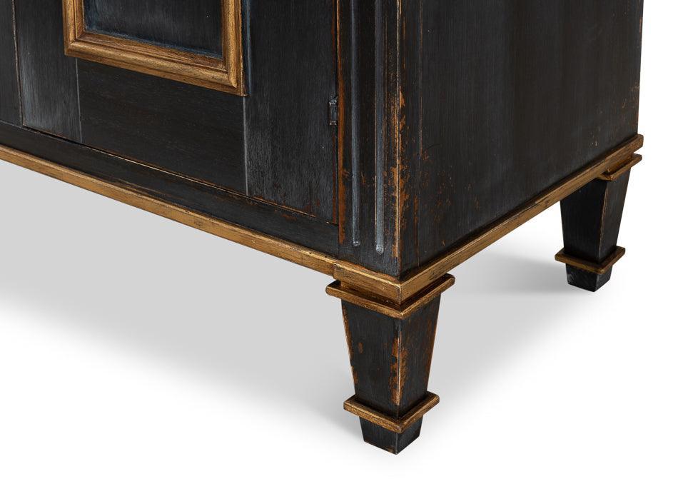 Black and Gold Louis Buffet - Belle Escape