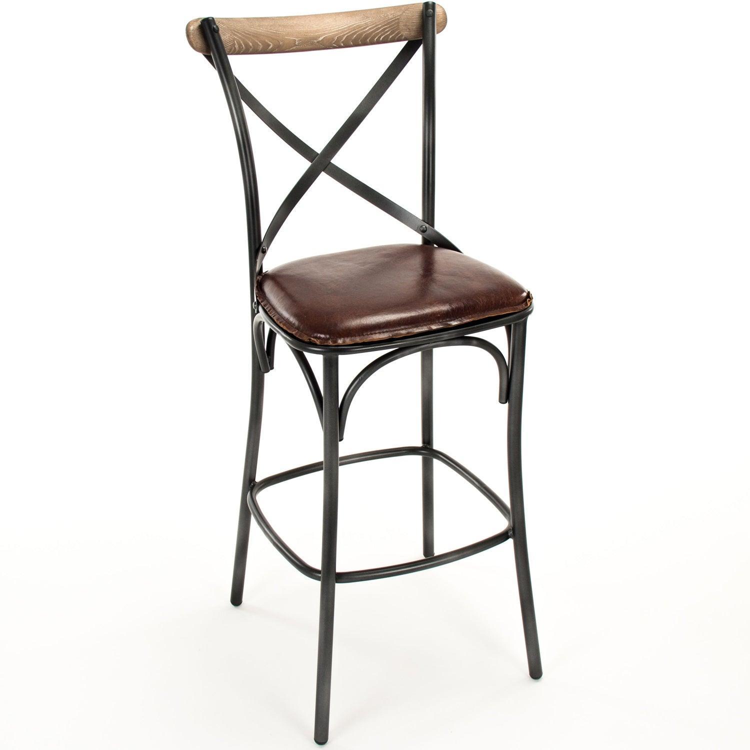 Black Cafe Bar Stools - Belle Escape