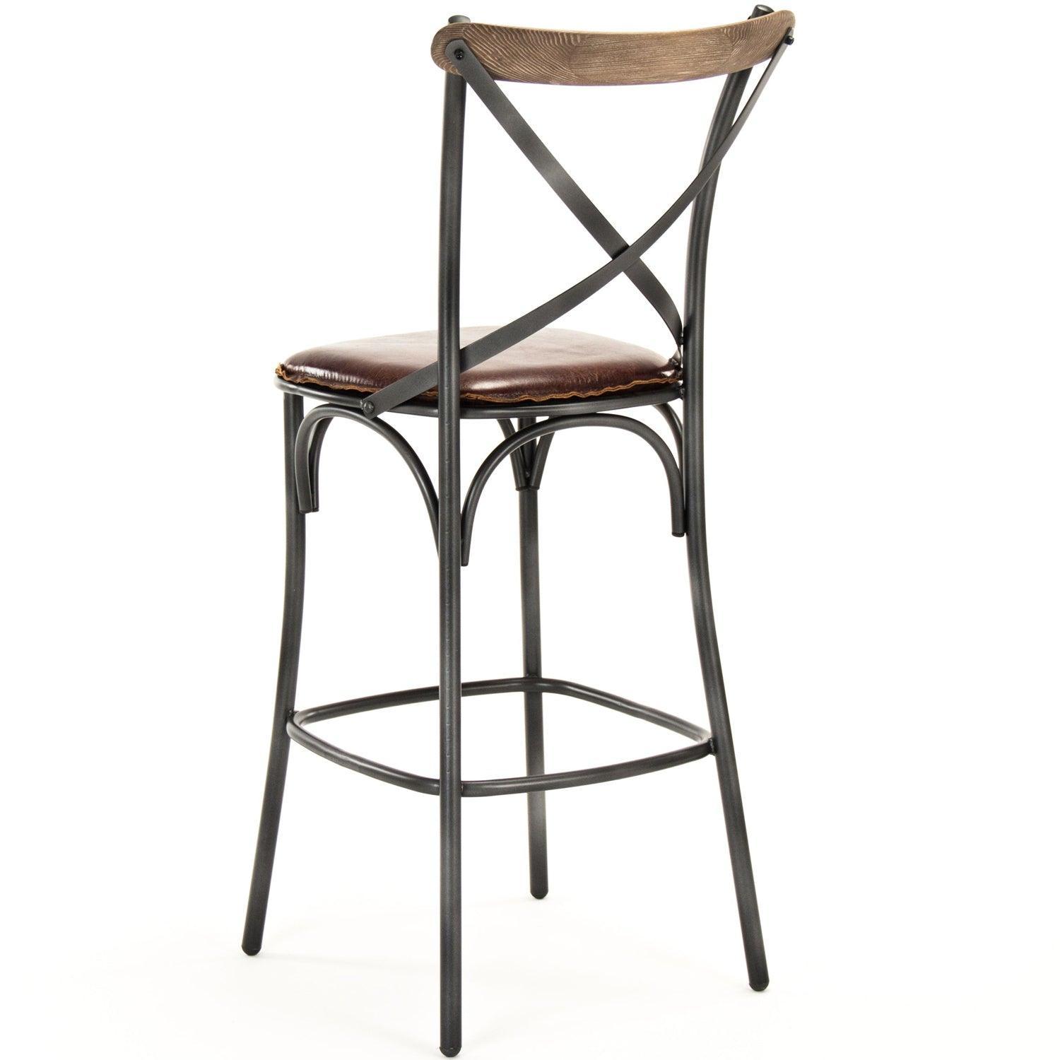 Black Cafe Bar Stools - Belle Escape