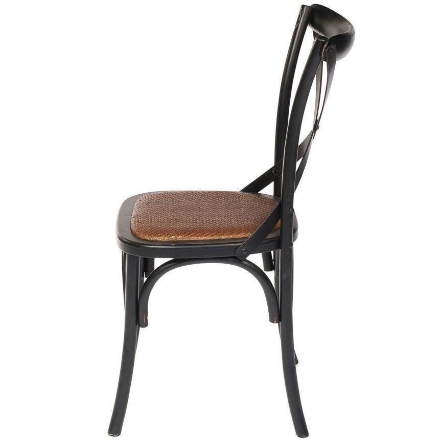 Black Tuileries Gardens Chair - Belle Escape